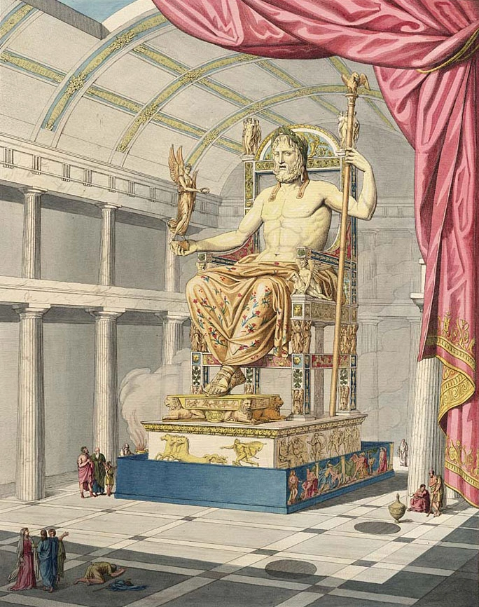 Statue of Zeus at Olympia Record of Ragnarok Fanon Wiki Fandom