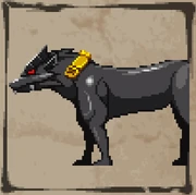 Obsidian Dog (Deedlit in Wonder Labyrinth)