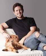 Pierce-Brown-and-dog-Eo