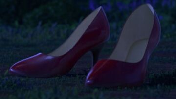 Red shoes magic hot sale