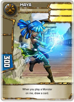 Maya (Character Card) | Redakai: Conquer the Kairu Wiki | Fandom