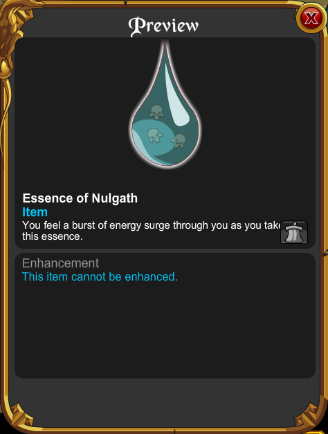 Essence of Nulgath, RedAq Wiki