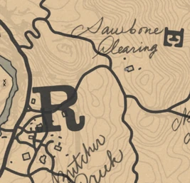 Sawbone-Clearing-map