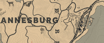 Annesburg RDR2 Map