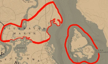 Rdr online карта сокровищ болото блюуотер