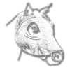 Pferdemaske Icon
