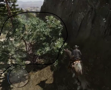 Lol ein Baum die durch die Karte wächst, typisch Rockstar Fails... ähm Games..