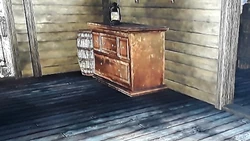 Die Kommode im Saloon von Armadillo