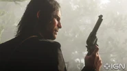 Screen.1.jpg (85 KB) John Marston mit einem Cattleman Revolver.