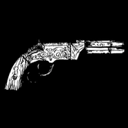 The Volcanic Pistol as shown in the player's inventory.