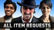 Red Dead Redemption 2 - All Item Requests & Locations (Errand Boy Trophy)
