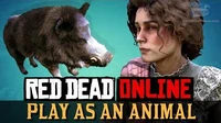 Red Dead Online - Play as a Boar Harrietum Officinalis