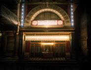 Fontana Theatre at night