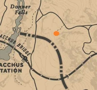 The location of Arthur Morgan's grave