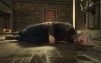 Favours' dead body