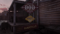 The stop in Armadillo