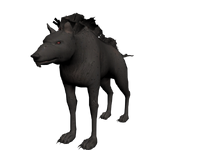 3D model of the Chupacabra.