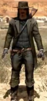 Jack wearing the Deadly Assassin Outfit.