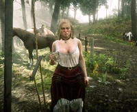 RDR2 Karen Beaver Hollow.png (2.56 MB) Karen drunken and disheveled at Beaver Hollow