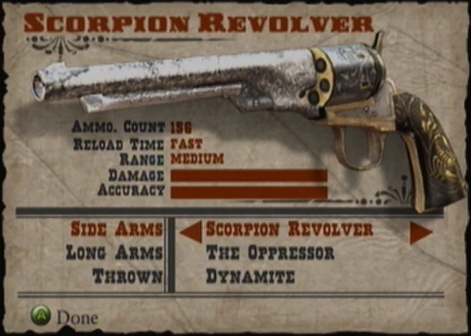 Armas de Red Dead Revolver | Red Dead Wiki | Fandom
