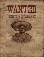 Cristo Bustamante's bounty poster
