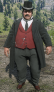 An obese man from Saint Denis
