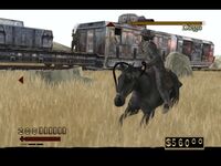 A train in Red Dead Revolver.