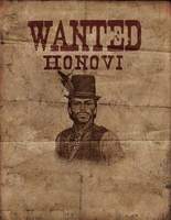 Honovi's bounty poster