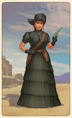 black belle cigarette card Famous Gunslingers Card Set | Red Dead Wiki