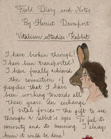 vitalism studies rabbit red dead