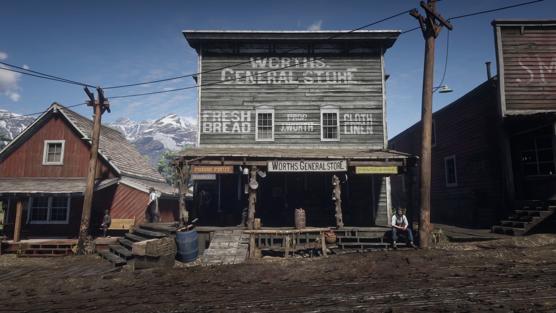 red dead redemption 2 shopping