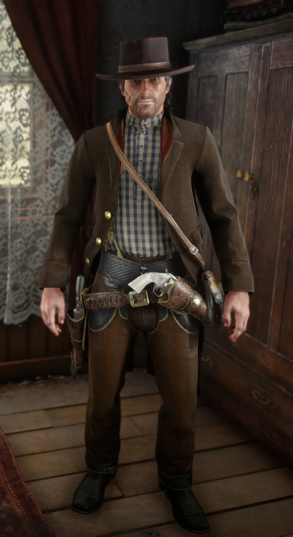 Red Dead: Redemption 2 Arthur Morgan Black Shoes Cosplay Boots