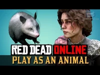 Red Dead Online - Play as an Opossum -Harrietum Officinalis-