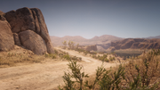 New Austin horse rider loading screen location recreation zoomed out