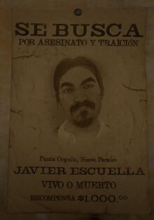 Javier Wanted Poster