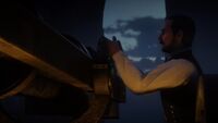 Fussar manning a cannon