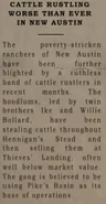 Cattle Rustling Worse Than Ever In New Austin