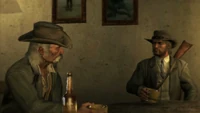 Rdr mexican wagon train03.jpg (397 KB) Marston: "Say, any word of Javier Escuella?" Ricketts: "No, nothing yet. Say, why are you after him, anyway?"