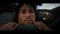 Closeup of John Marston