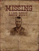 As further proof Lloyd was intended as a Missing Person, as his unused missing poster is found embedded on the Undead Nightmare game disc.