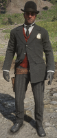 Fordham's unused outfit in Red Dead Redemption 2