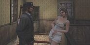 Rosalee propositioning to John.
