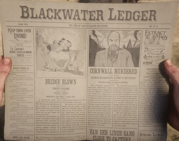 Blackwater Ledger No. 70