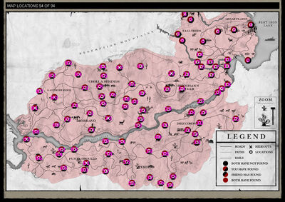 Red Dead Redemption 2 Map Locations For EVERYTHING to 100% The Game