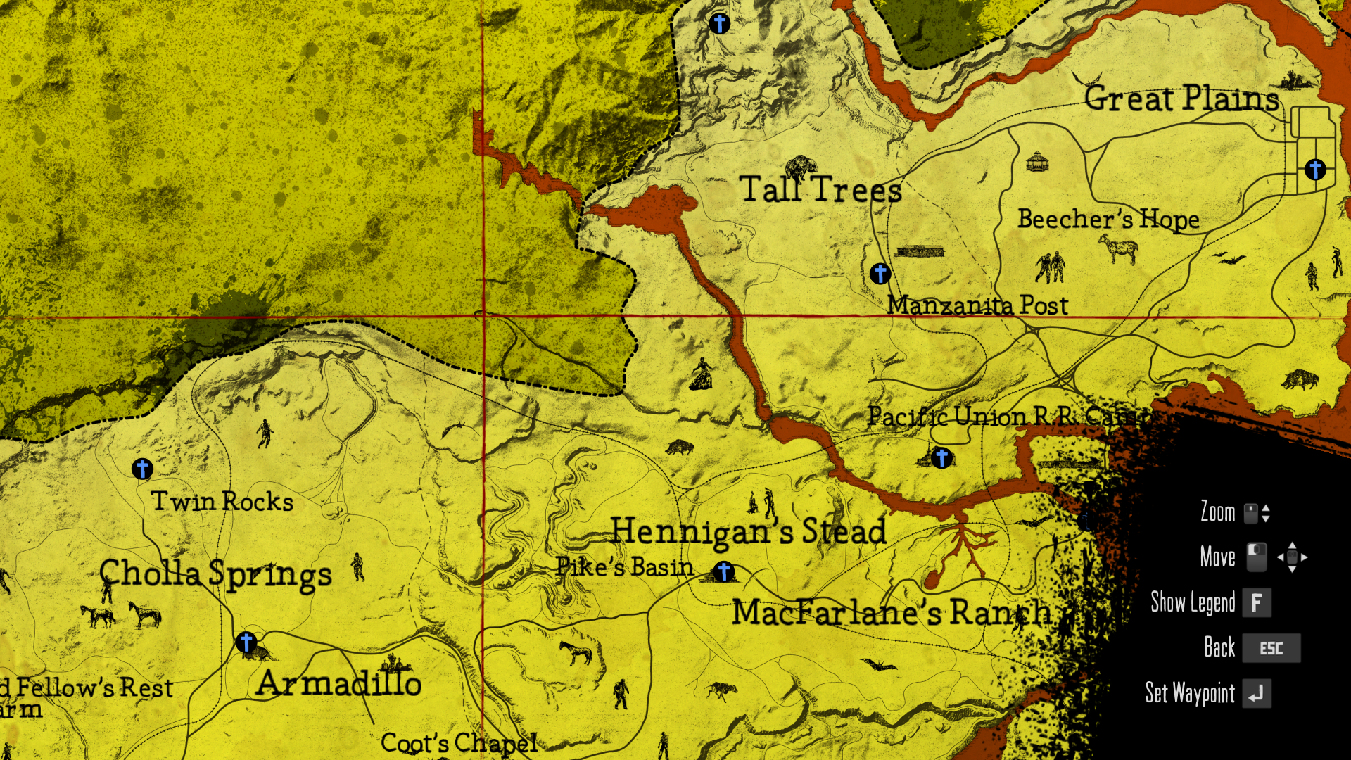 Red Dead Redemption - Undead Nightmare - Treasure Locations 