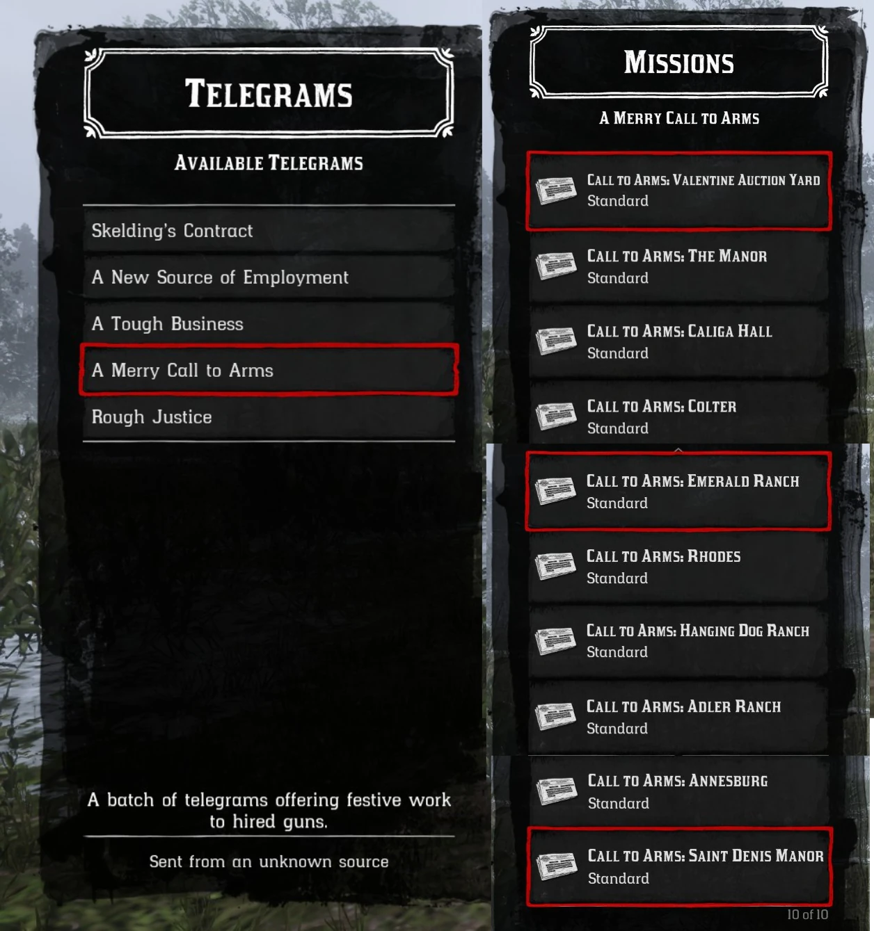 Missions in Red Dead Online | Red Dead Wiki | Fandom