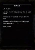 Telegram from Sadie | Red Dead Wiki | Fandom