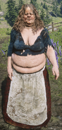 An obese woman from Butcher Creek