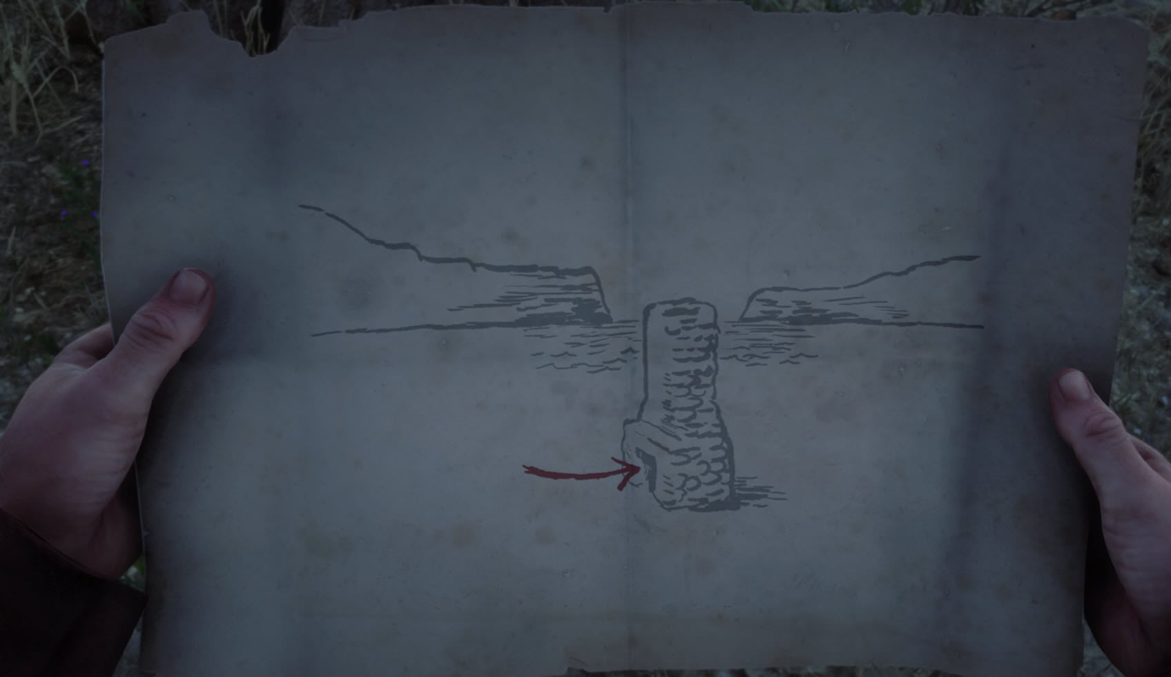 Red Dead Redemption 2 The Elemental Trail Treasure Map locations