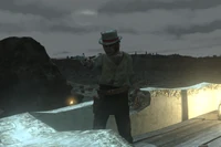 Dale defends Twin Rocks from the Undead